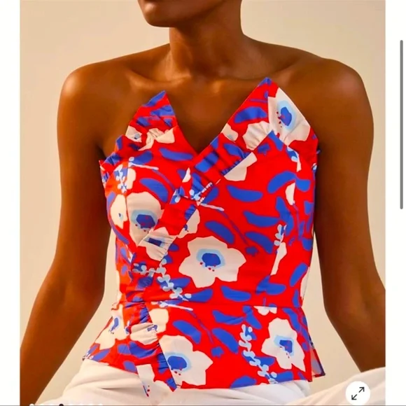 Anthropologie Stylish and Elegant Hutch Strapless Top - Picture 1 of 5